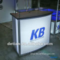 0.9m height light and collapsible aluminum reception desk